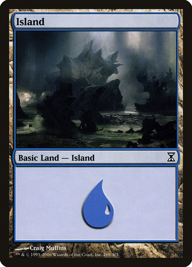 Island (288) [Time Spiral] MTG Single Magic: The Gathering | Red Claw Gaming