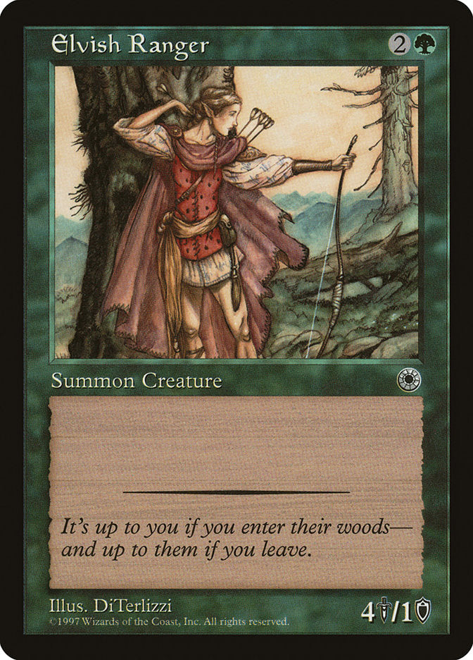 Elvish Ranger [Portal] MTG Single Magic: The Gathering | Red Claw Gaming