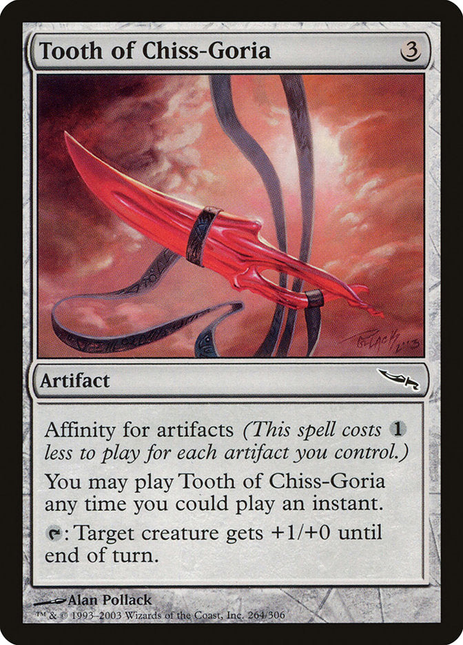 Tooth of Chiss-Goria [Mirrodin] MTG Single Magic: The Gathering | Red Claw Gaming