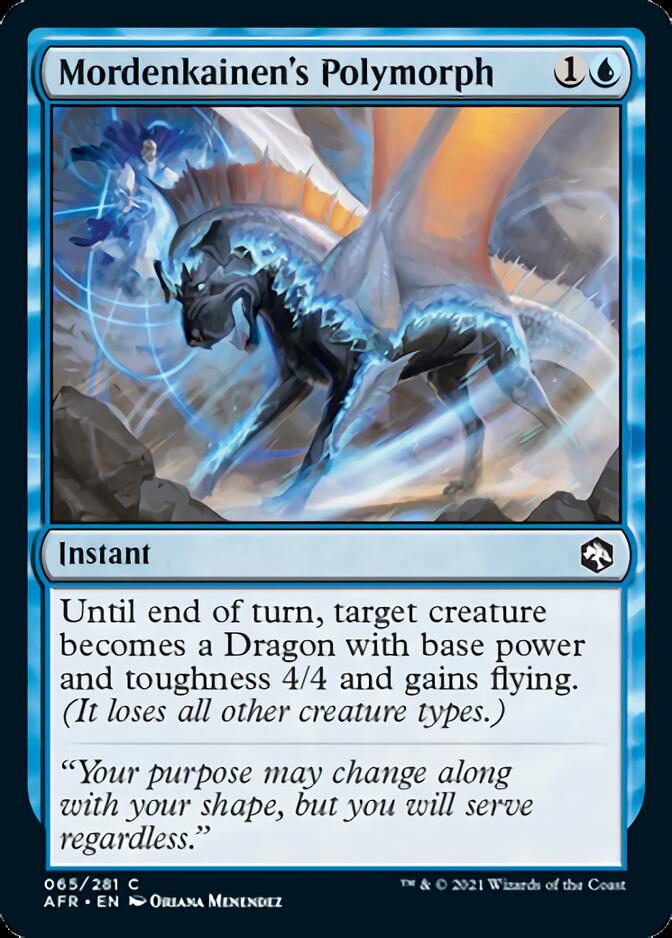Mordenkainen's Polymorph [Dungeons & Dragons: Adventures in the Forgotten Realms] MTG Single Magic: The Gathering | Red Claw Gaming