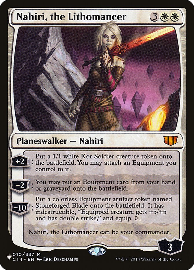 Nahiri, the Lithomancer [The List] MTG Single Magic: The Gathering | Red Claw Gaming