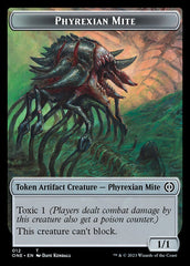 Phyrexian Mite (011) // Phyrexian Mite (012) Double-Sided Token [Phyrexia: All Will Be One Tokens] MTG Single Magic: The Gathering | Red Claw Gaming