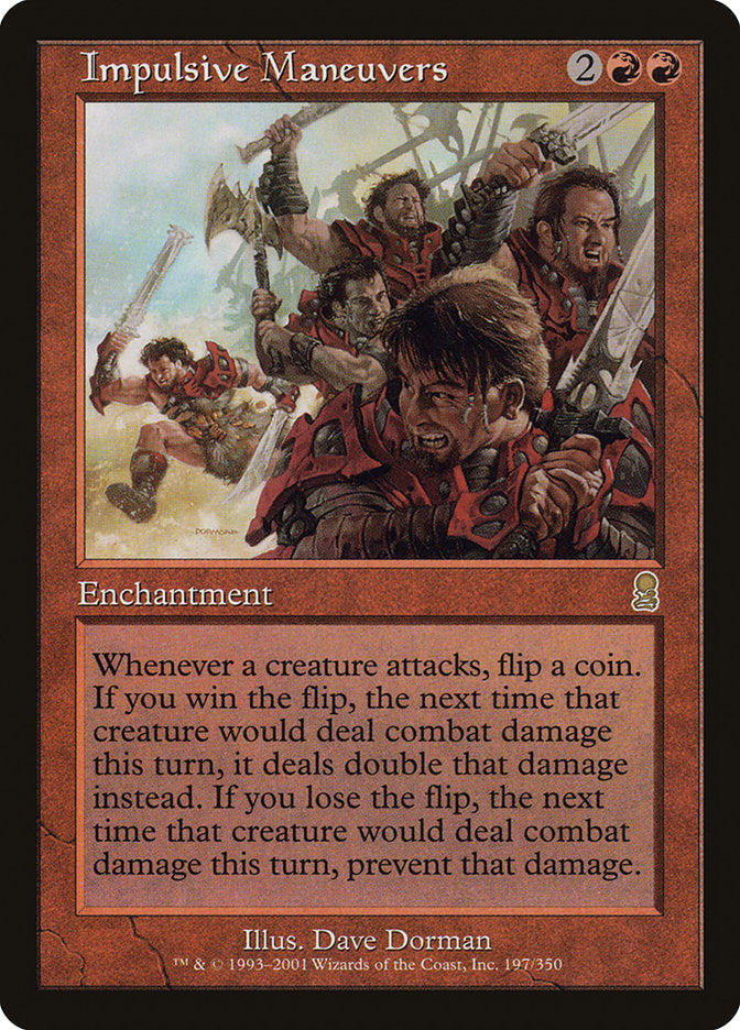 Impulsive Maneuvers [Odyssey] MTG Single Magic: The Gathering | Red Claw Gaming