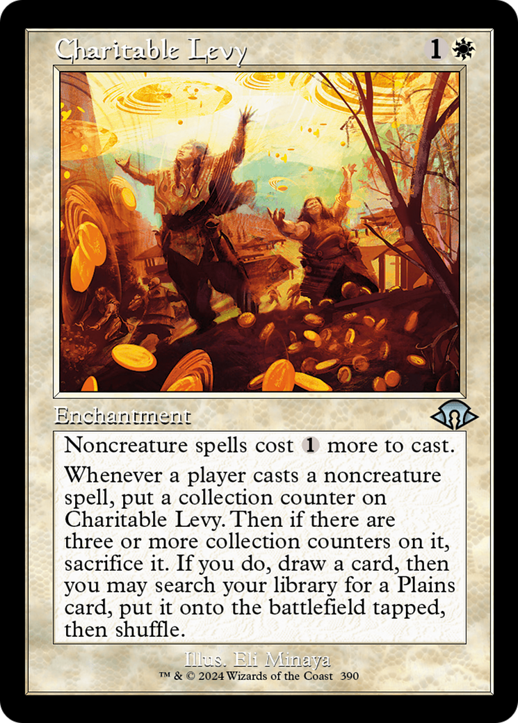 Charitable Levy (Retro) [Modern Horizons 3] MTG Single Magic: The Gathering | Red Claw Gaming