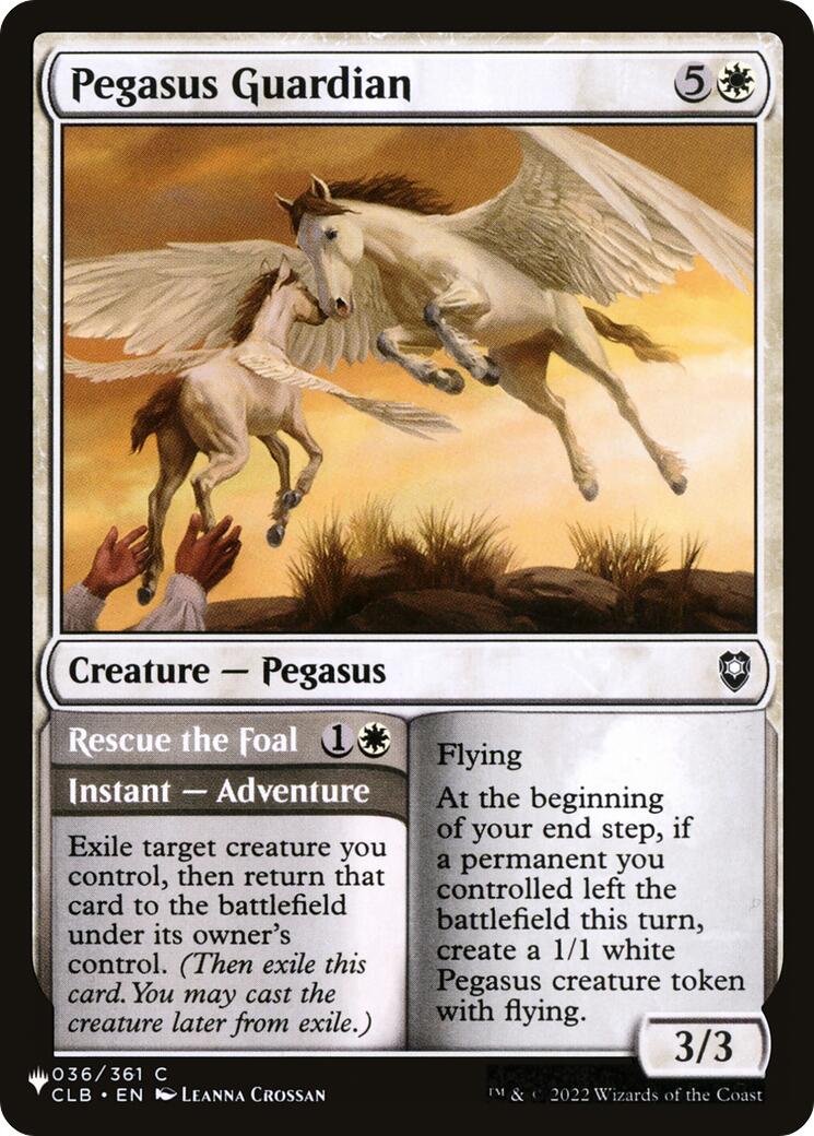 Pegasus Guardian [The List] MTG Single Magic: The Gathering | Red Claw Gaming