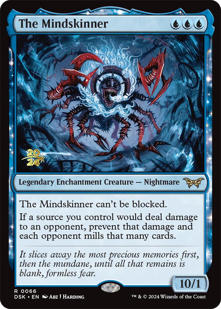 The Mindskinner [Duskmourn: House of Horror Prerelease Promos] MTG Single Magic: The Gathering    | Red Claw Gaming