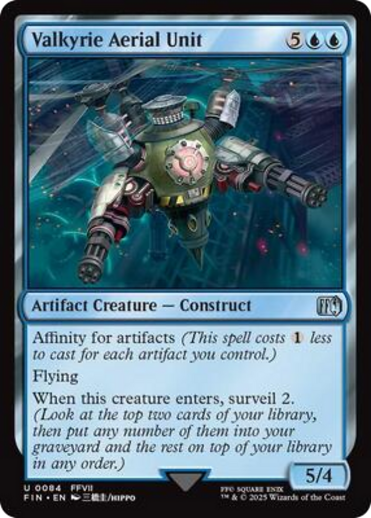 Valkyrie Aerial Unit [FINAL FANTASY] MTG Single Magic: The Gathering | Red Claw Gaming
