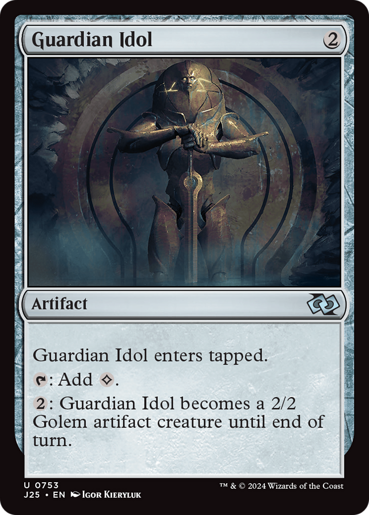 Guardian Idol [Foundations Jumpstart] MTG Single Magic: The Gathering | Red Claw Gaming