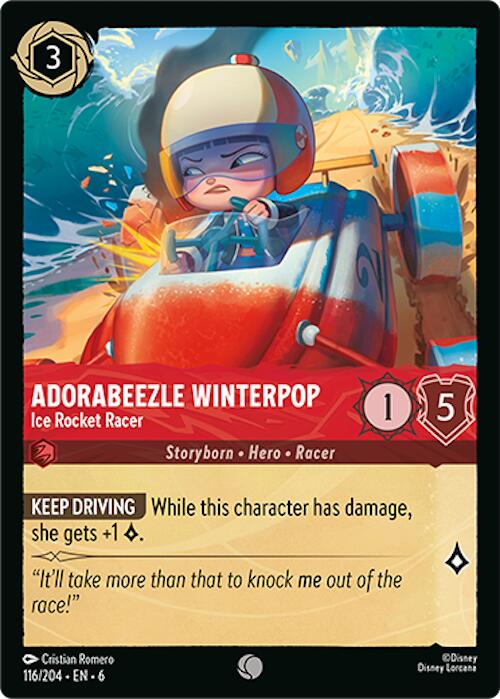 Adorabeezle Winterpop - Ice Rocket Racer (116/204) [Azurite Sea] Lorcana Single Disney | Red Claw Gaming