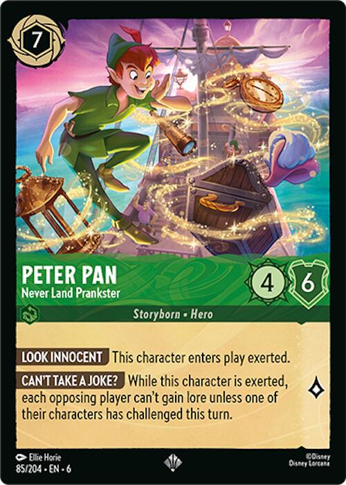 Peter Pan - Never Land Prankster (85/204) [Azurite Sea] Lorcana Single Disney | Red Claw Gaming