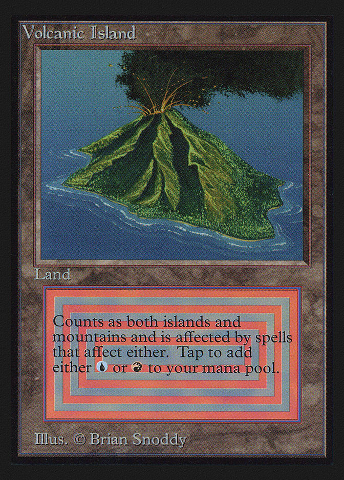 Volcanic Island [International Collectors' Edition] MTG Single Magic: The Gathering | Red Claw Gaming