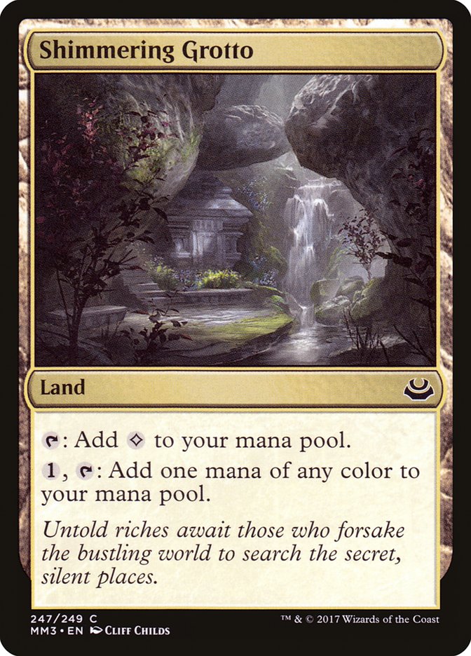 Shimmering Grotto [Modern Masters 2017] MTG Single Magic: The Gathering | Red Claw Gaming