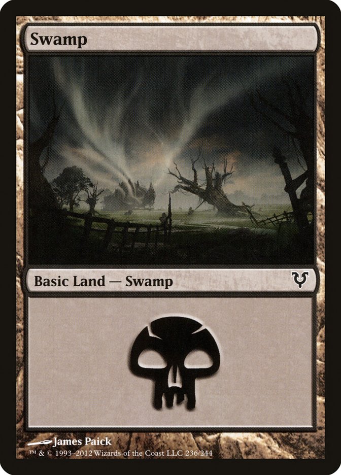 Swamp (236) [Avacyn Restored] MTG Single Magic: The Gathering | Red Claw Gaming