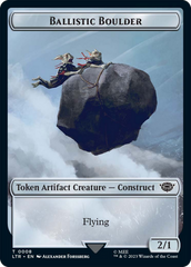 Ballistic Boulder // Food Token (09) Double-Sided Token [The Lord of the Rings: Tales of Middle-Earth Tokens] MTG Single Magic: The Gathering | Red Claw Gaming