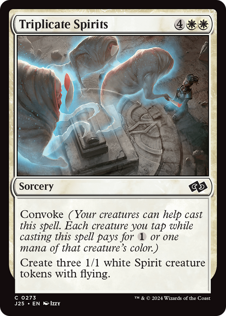 Triplicate Spirits [Foundations Jumpstart] MTG Single Magic: The Gathering | Red Claw Gaming