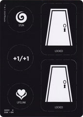 Punch Card Token (1 // 2) [Duskmourn: House of Horror Tokens] MTG Single Magic: The Gathering | Red Claw Gaming