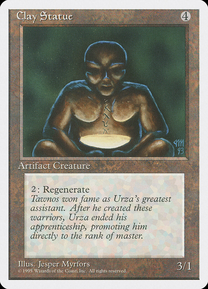 Clay Statue [Fourth Edition] MTG Single Magic: The Gathering | Red Claw Gaming
