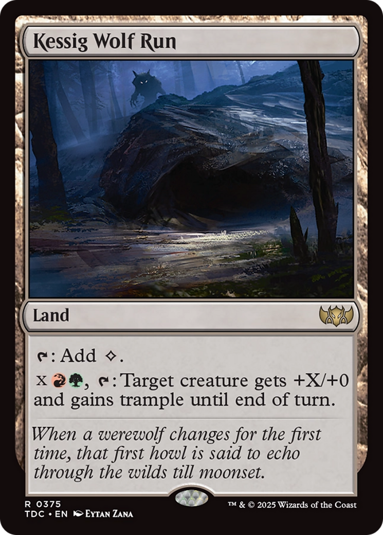 Kessig Wolf Run [Tarkir: Dragonstorm Commander] MTG Single Magic: The Gathering | Red Claw Gaming