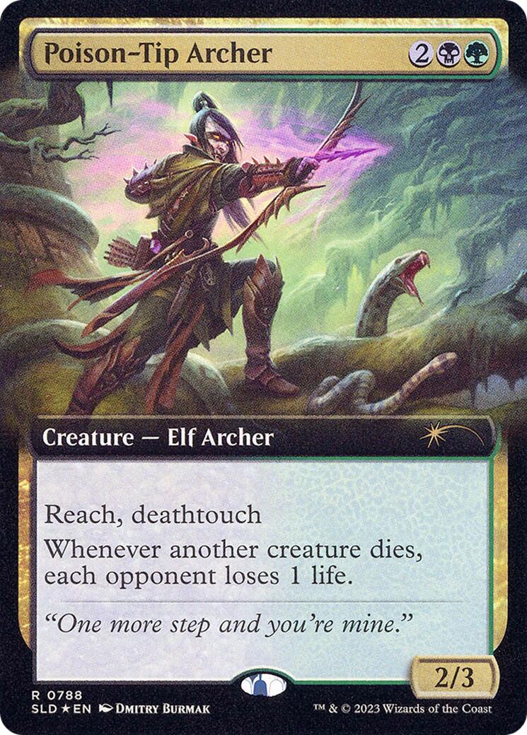 Poison-Tip Archer (Extended Art) [Secret Lair Drop Series] MTG Single Magic: The Gathering | Red Claw Gaming