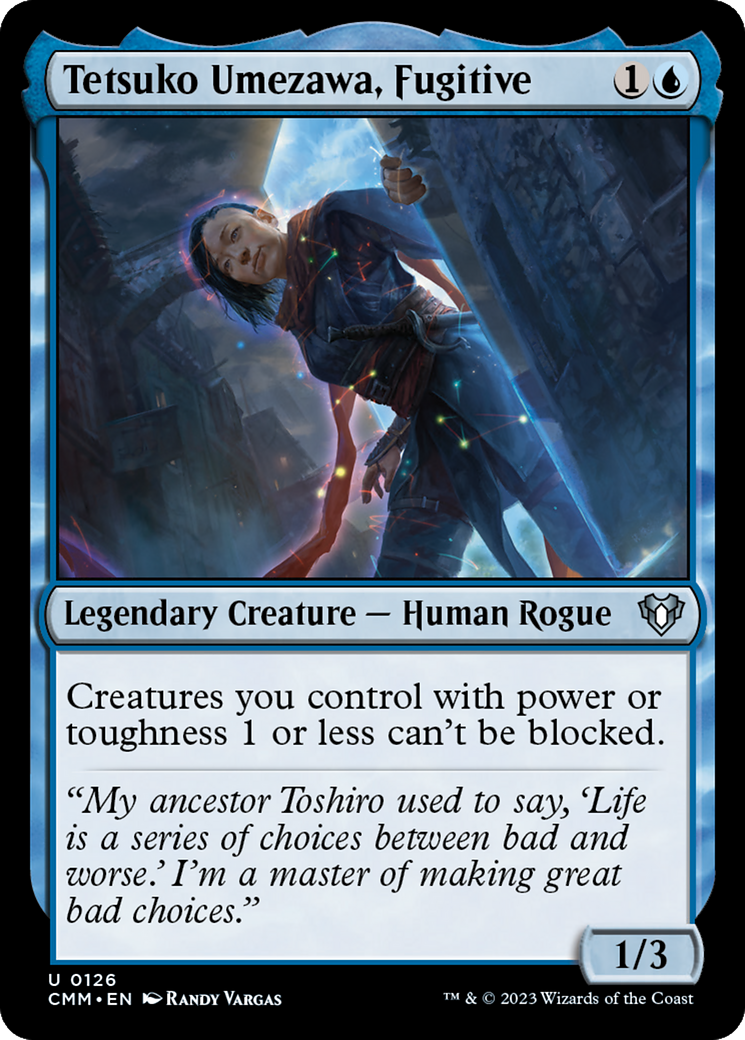 Tetsuko Umezawa, Fugitive [Commander Masters] MTG Single Magic: The Gathering | Red Claw Gaming