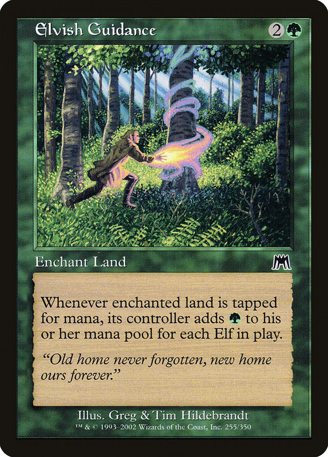 Elvish Guidance [Onslaught] MTG Single Magic: The Gathering | Red Claw Gaming