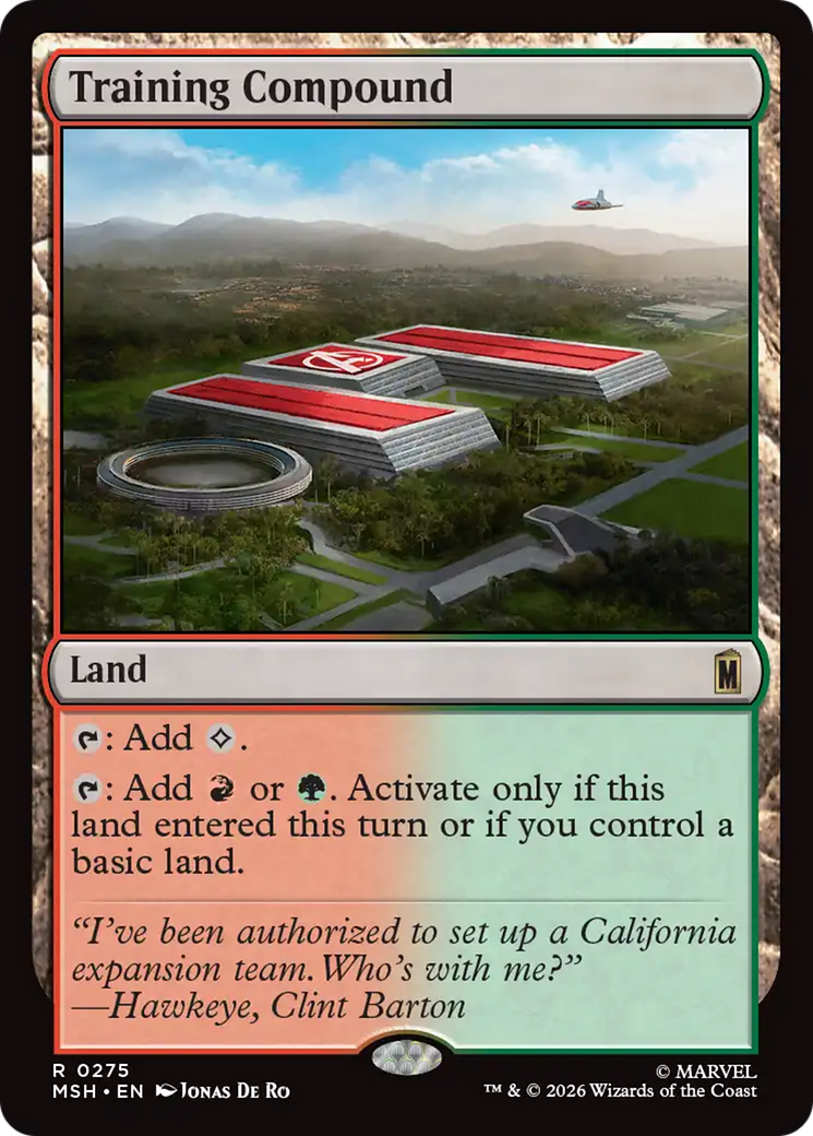 Training Compound [Marvel Super Heroes] MTG Single Magic: The Gathering | Red Claw Gaming