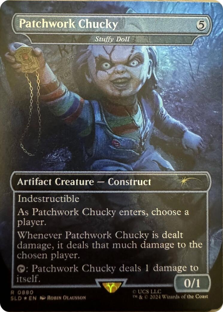 Patchwork Chucky - Stuffy Doll [Secret Lair Drop Series] MTG Single Magic: The Gathering | Red Claw Gaming