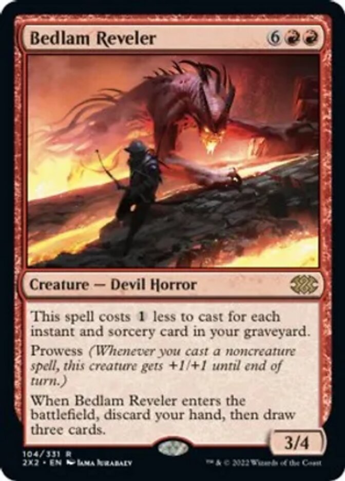 Bedlam Reveler [Double Masters 2022] MTG Single Magic: The Gathering    | Red Claw Gaming