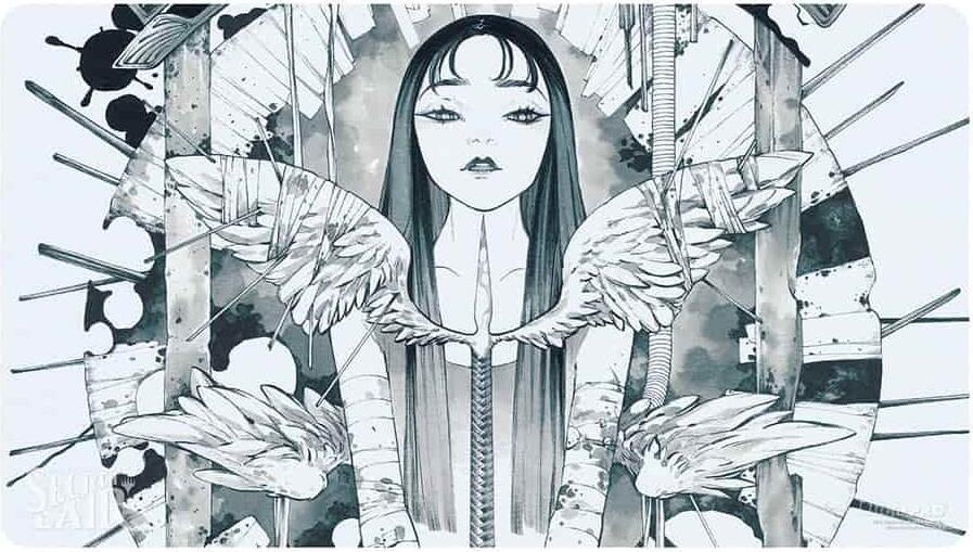 Secret Lair 2024: Peach Momoko - Deep Thoughts Deep Feelings: Psychic Corrosion Playmat for Magic: The Gathering Playmats Ultra Pro    | Red Claw Gaming