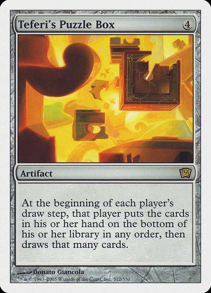 Teferi's Puzzle Box [Ninth Edition] MTG Single Magic: The Gathering | Red Claw Gaming