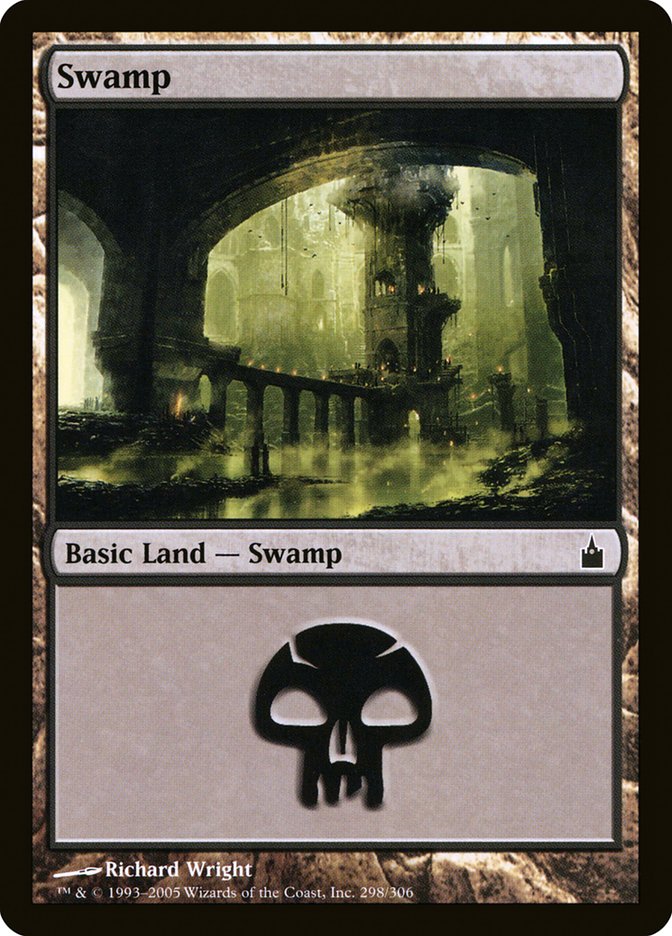 Swamp (298) [Ravnica: City of Guilds] MTG Single Magic: The Gathering | Red Claw Gaming