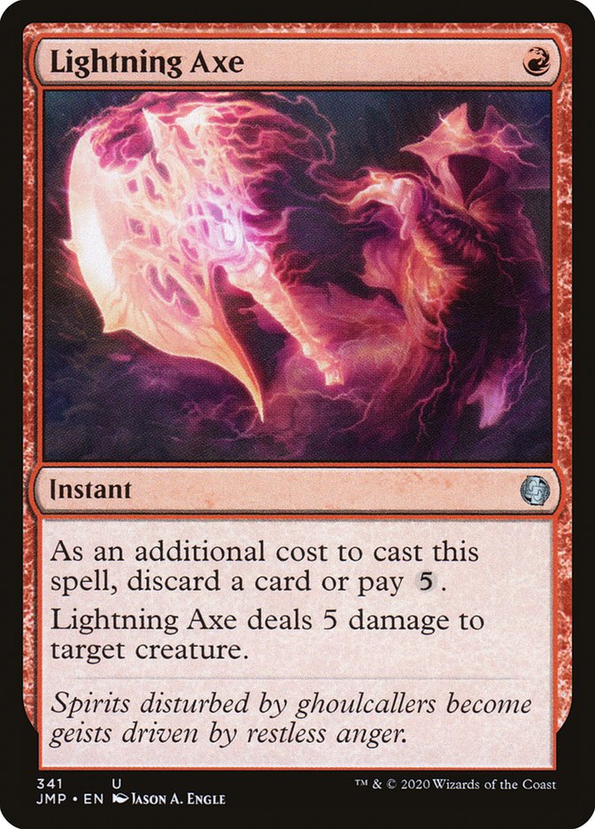 Lightning Axe [Jumpstart] MTG Single Magic: The Gathering | Red Claw Gaming