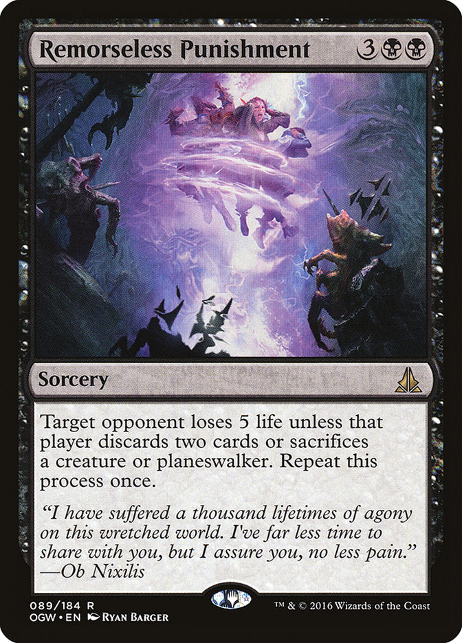 Remorseless Punishment [Oath of the Gatewatch] MTG Single Magic: The Gathering | Red Claw Gaming