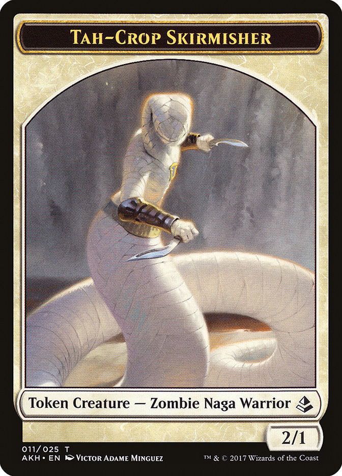 Tah-Crop Skirmisher // Cat Double-Sided Token [Amonkhet Tokens] MTG Single Magic: The Gathering | Red Claw Gaming