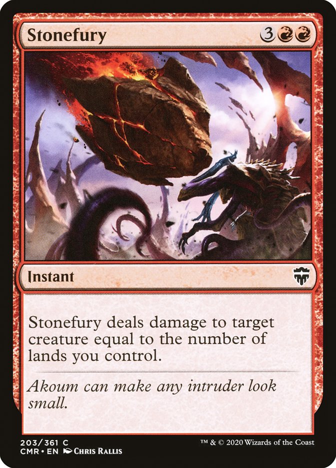 Stonefury [Commander Legends] MTG Single Magic: The Gathering | Red Claw Gaming