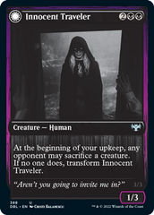 Innocent Traveler // Malicious Invader [Innistrad: Double Feature] MTG Single Magic: The Gathering | Red Claw Gaming