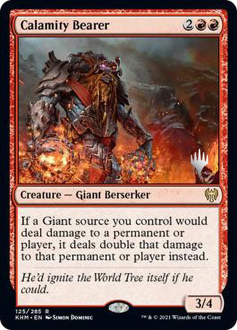 Calamity Bearer (Promo Pack) [Kaldheim Promos] MTG Single Magic: The Gathering | Red Claw Gaming