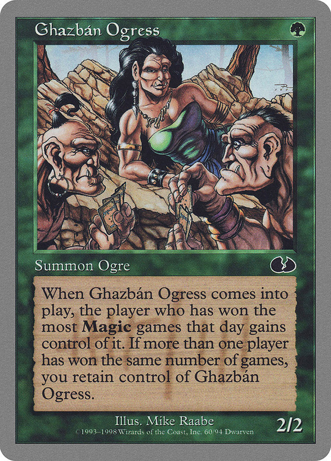 Ghazban Ogress [Unglued] MTG Single Magic: The Gathering | Red Claw Gaming