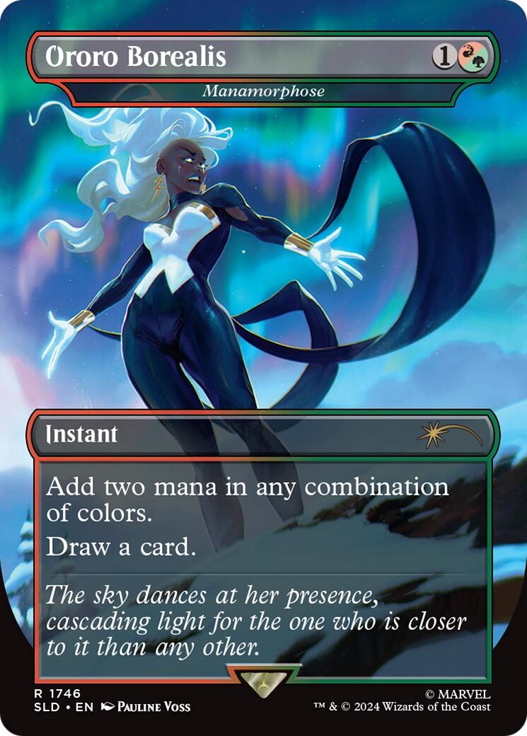 Ororo Borealis - Manamorphose [Secret Lair Drop Series] MTG Single Magic: The Gathering | Red Claw Gaming