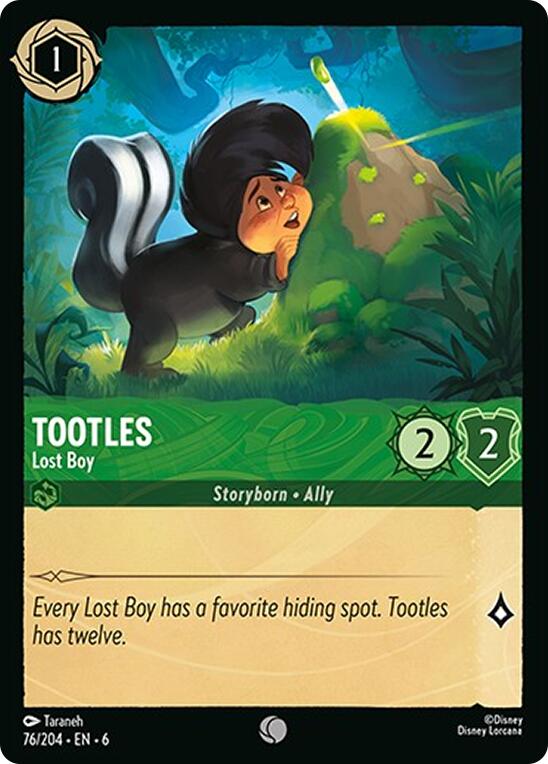 Tootles - Lost Boy (76/204) [Azurite Sea] Lorcana Single Disney | Red Claw Gaming