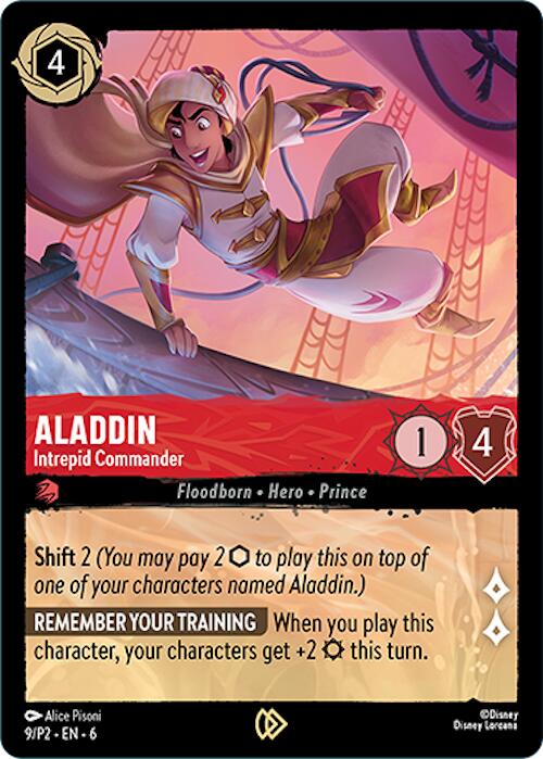 Aladdin - Intrepid Commander (9) [Promo Cards] Lorcana Single Disney | Red Claw Gaming