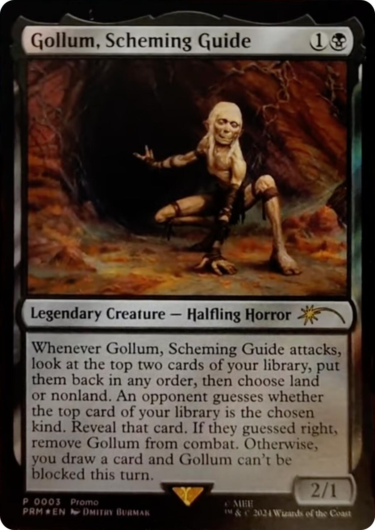 Gollum, Scheming Guide [Resale Promos] MTG Single Magic: The Gathering    | Red Claw Gaming