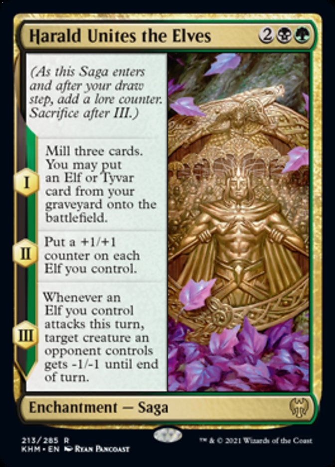 Harald Unites the Elves [Kaldheim] MTG Single Magic: The Gathering | Red Claw Gaming