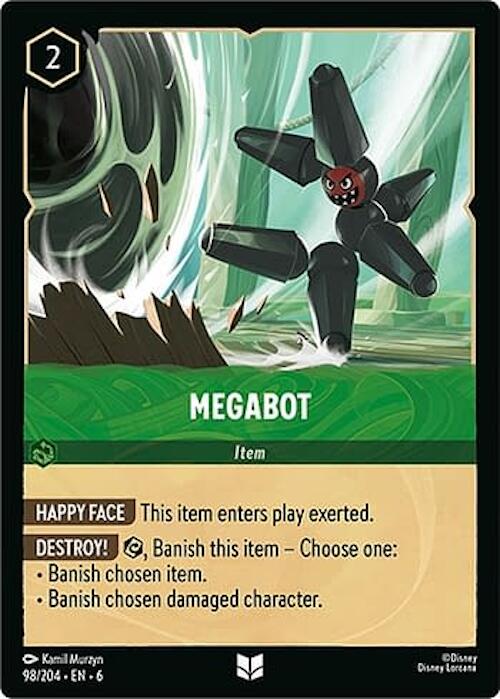 Megabot (98/204) [Azurite Sea] Lorcana Single Disney | Red Claw Gaming