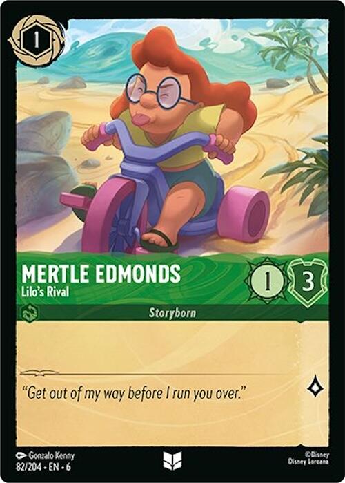 Mertle Edmonds - Lilo's Rival (82/204) [Azurite Sea] Lorcana Single Disney | Red Claw Gaming
