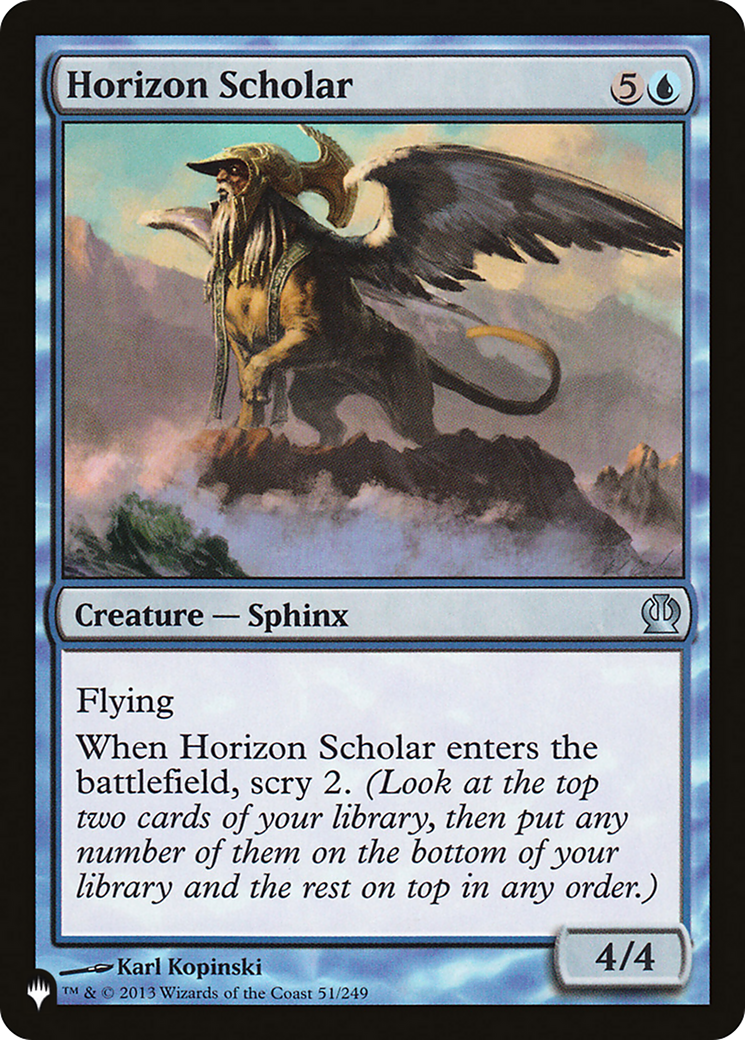 Horizon Scholar [The List] MTG Single Magic: The Gathering | Red Claw Gaming