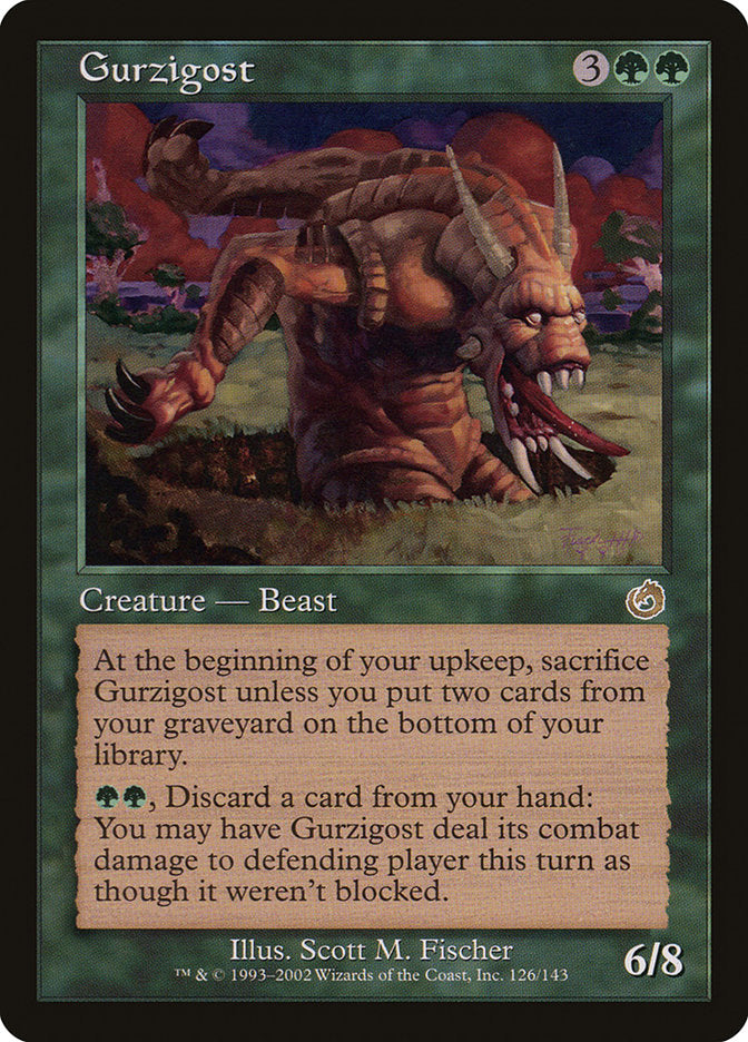Gurzigost [Torment] MTG Single Magic: The Gathering | Red Claw Gaming