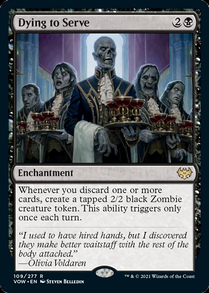 Dying to Serve [Innistrad: Crimson Vow] MTG Single Magic: The Gathering | Red Claw Gaming