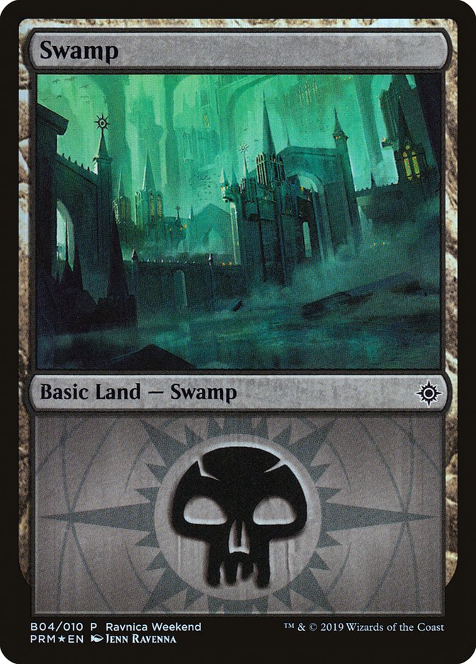 Swamp (B04) [Ravnica Allegiance Guild Kit] MTG Single Magic: The Gathering | Red Claw Gaming