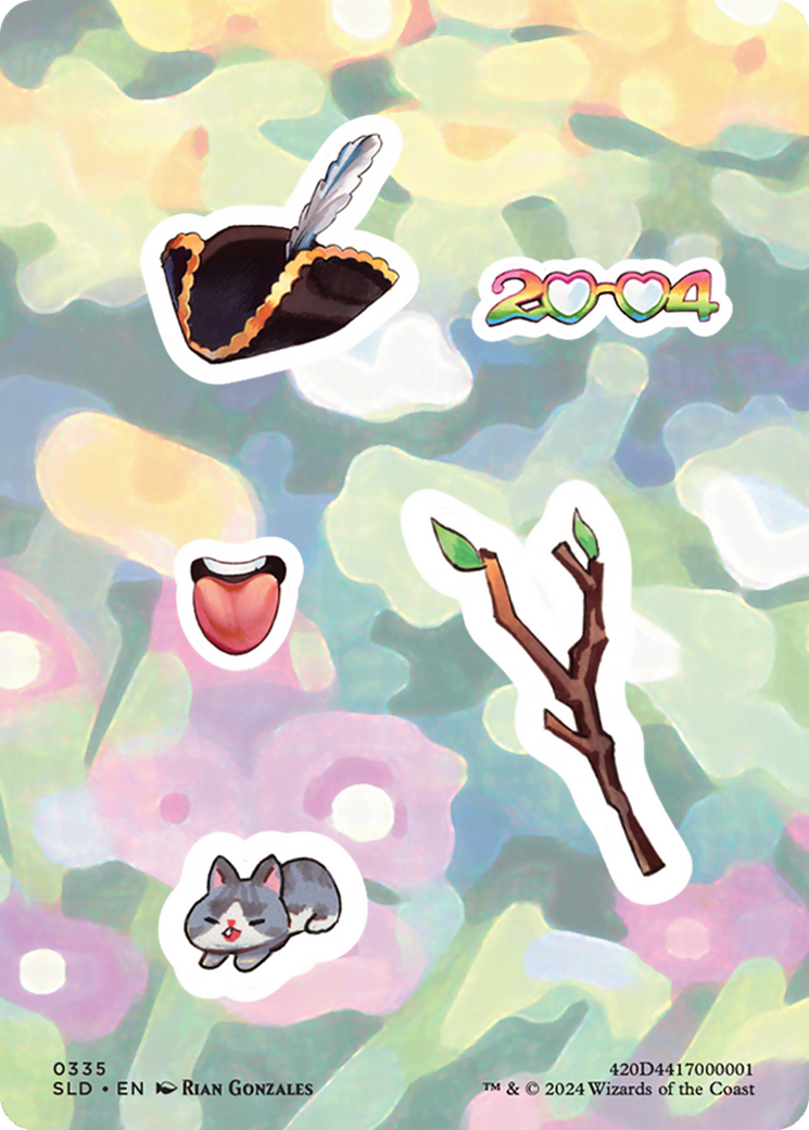 Sticker Sheet (0335) [Secret Lair Drop Series] MTG Single Magic: The Gathering | Red Claw Gaming